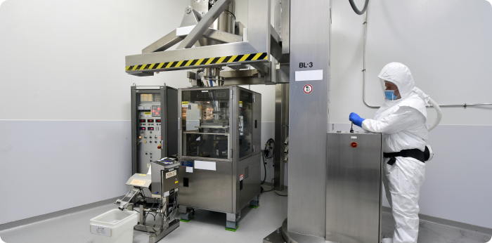 Commercial-scale manufacturing services